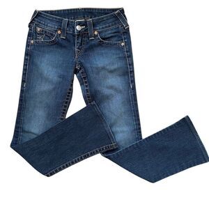 True Religion Bootcut Jeans – Women’s Size 27, Made in USA, Dark Wash